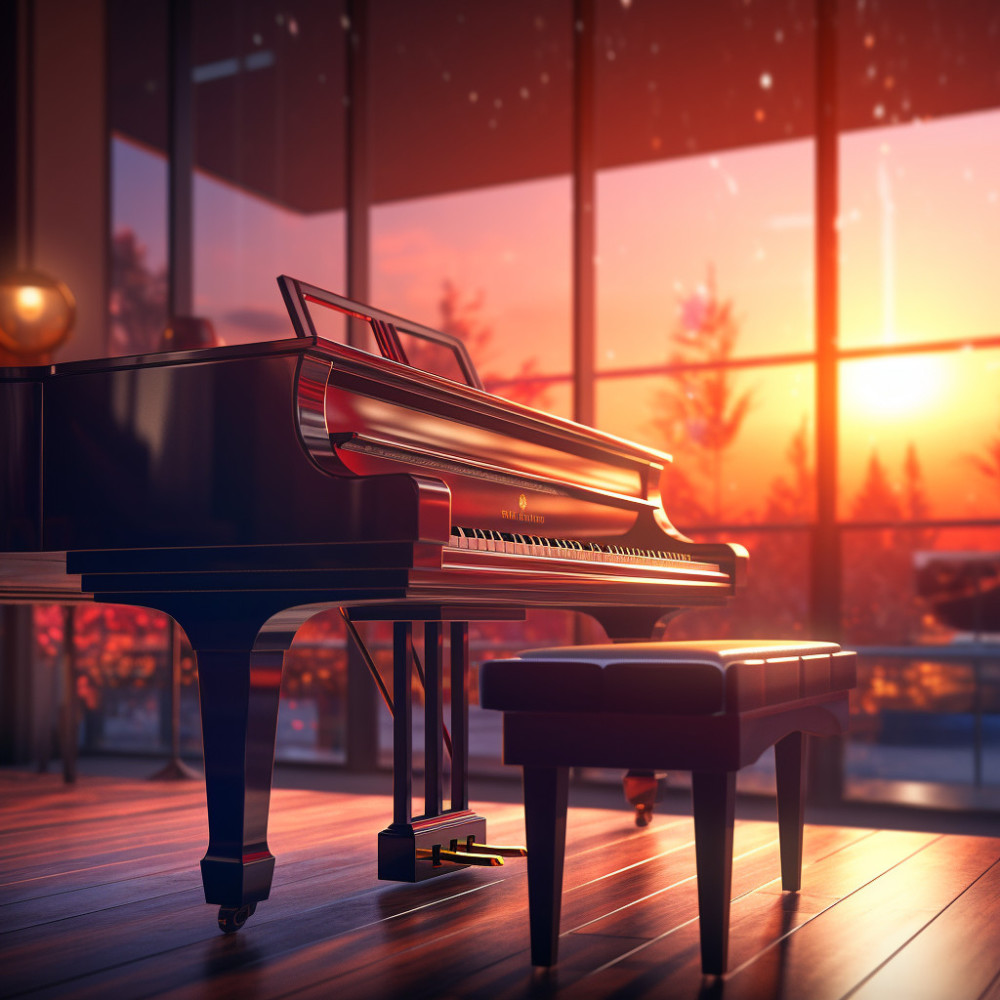 Zen Harmony in Piano's Touch