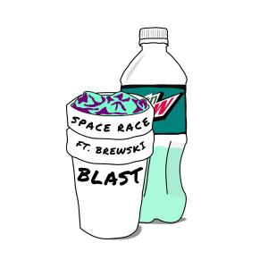 Dengarkan Blast(feat. Brewski) (Explicit) lagu dari Space Race dengan lirik