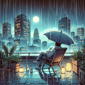 Lofi Radiance的专辑Rainy Rooftop Recollections (Lofi Chillhop Beats)