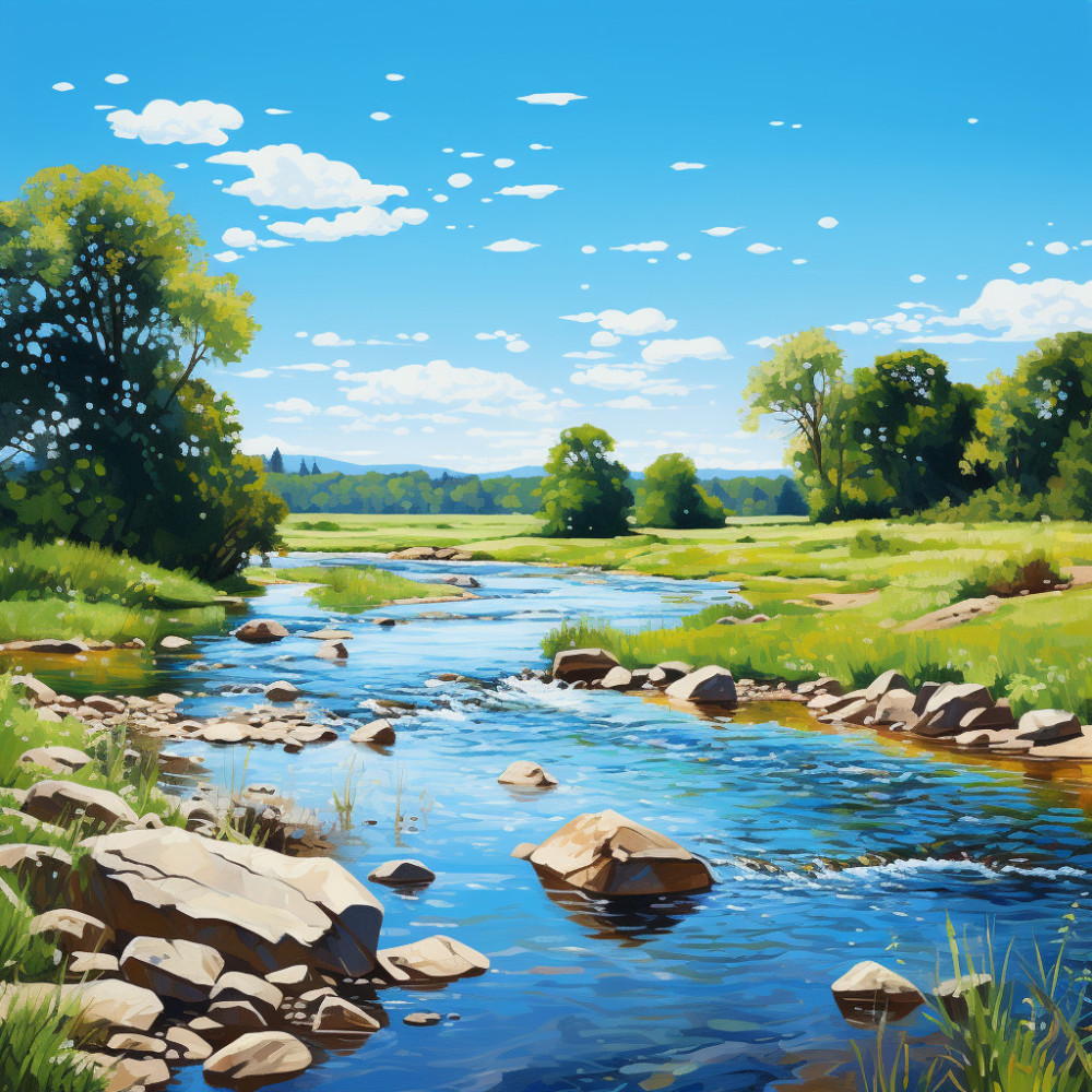 Riverside Rhythms: Nature's Avian Meditations
