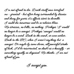 收聽Scott Robertson的Death Acceptance Speech歌詞歌曲