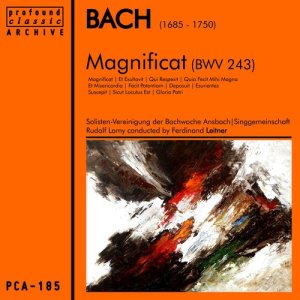ดาวน์โหลดและฟังเพลง Fecit Potentiam, BWV 243/7 พร้อมเนื้อเพลงจาก Solisten-Vereinigung der Bachwoche Ansbach