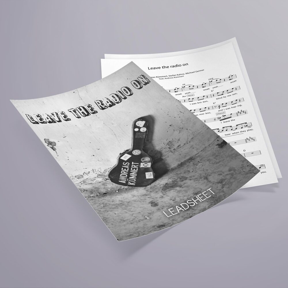 Leave the radio on (Sheet Music Edition)