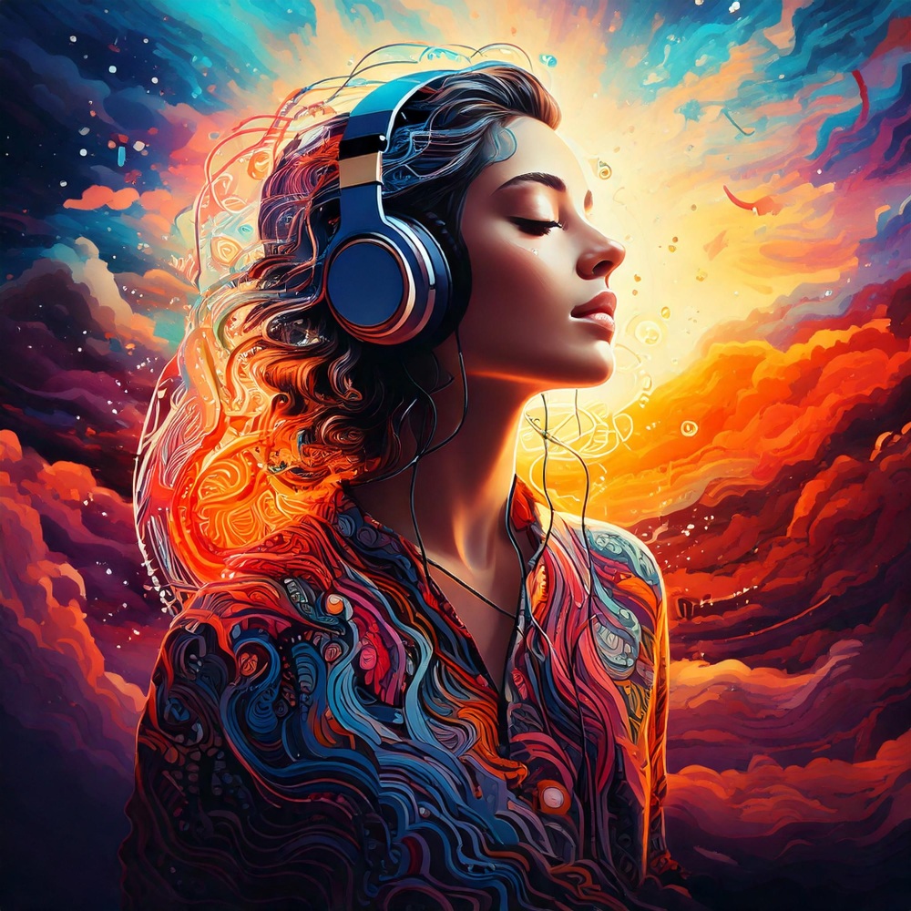 Peaceful Musical Notes