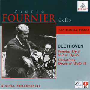 Album Pierre Fournier Cello, Jean Fonda piano from Pierre Fournier