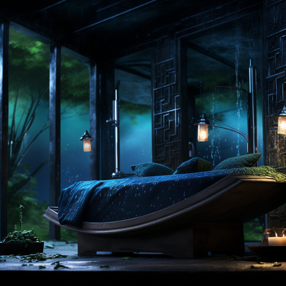 Rain-kissed Blissful Spa