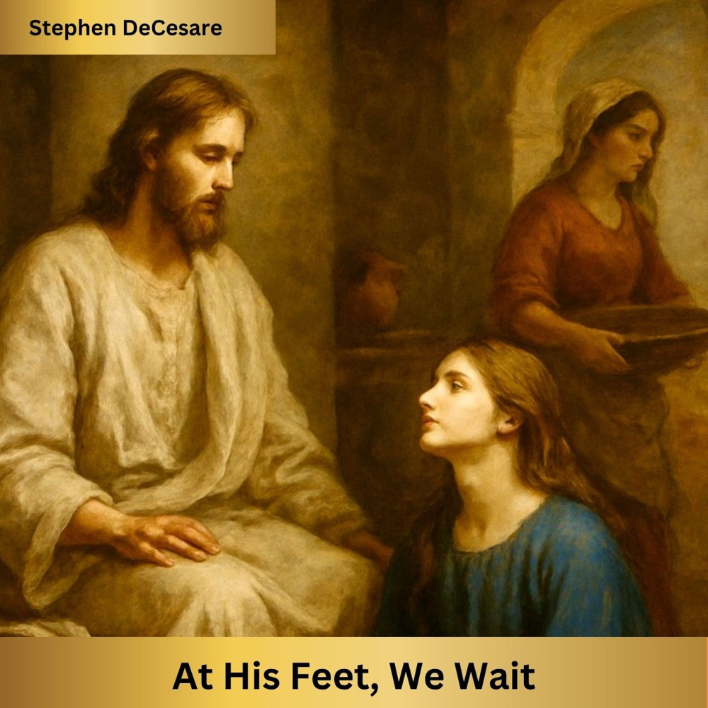 At His Feet, We Wait