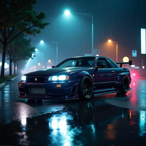 Listen to Neon Sakura Drift song with lyrics from Dastro