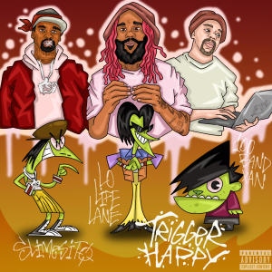 收聽100BandXan的Trigger Happy (feat. Slimesito & LoLifeLane) (Explicit)歌詞歌曲