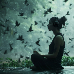 Relaxing Classical Music的專輯Nature's Relaxation Rhapsody: Binaural Birds and Rain - 92 88 Hz