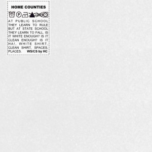 Listen to White Shirt / Clean Shirt song with lyrics from Home Counties