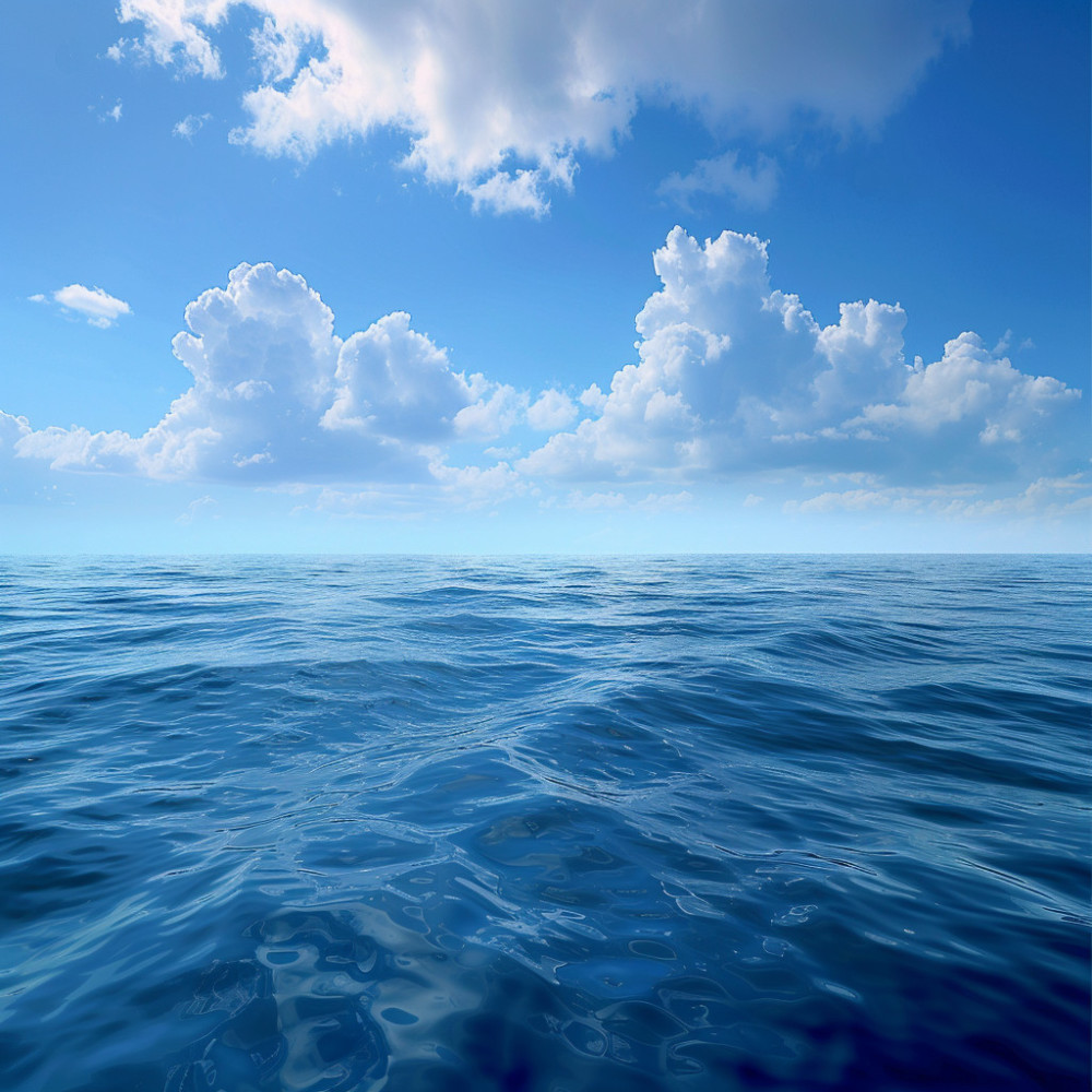 Undisturbed Ocean Serenity