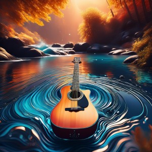 The Guitars Lovers的專輯Streamside Strums: Guitar Melodies with Water Sounds