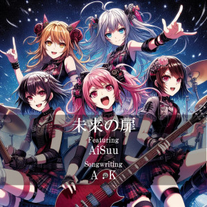 Dengarkan lagu 未来の扉 (feat. AiSuu) nyanyian A.K dengan lirik