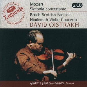 อัลบัม Mozart: Sinfonia Concertante/Bruch: Scottish Fantasia; Hindemith: Violin Concerto ศิลปิน David Oistrakh