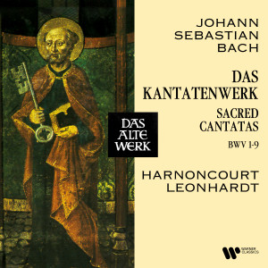 อัลบัม Bach: Sacred Cantatas, BWV 1 - 9 ศิลปิน Gustav Leonhardt, Leonhardt-Consort and Concentus musicus Wien