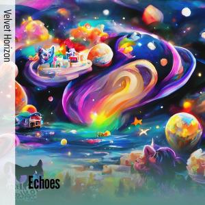 Dengarkan lagu Echoes of Tomorrow nyanyian Velvet Horizon dengan lirik