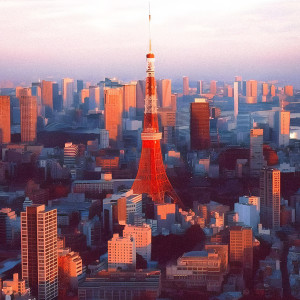 Tokyo Skyline dari oxinym