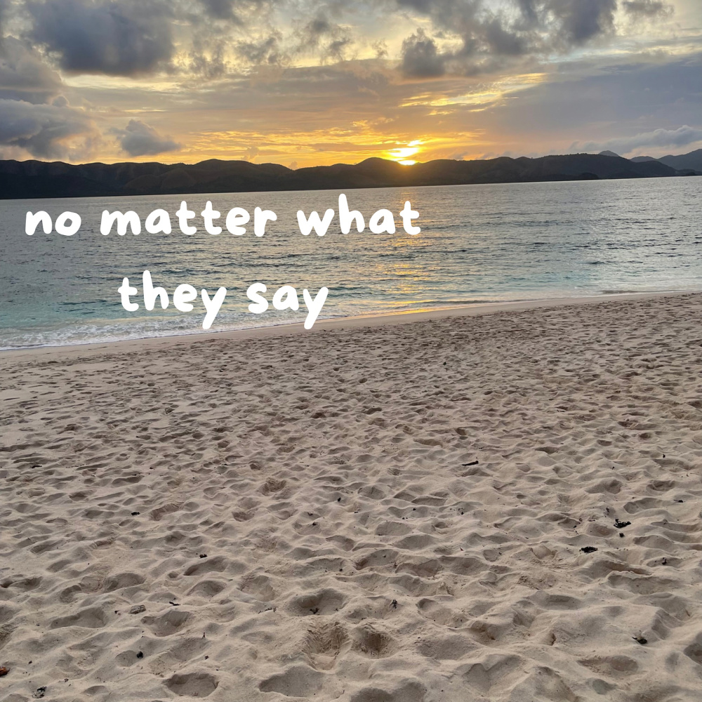 No Matter What They Say