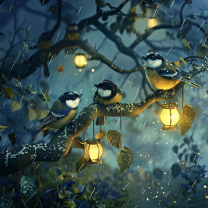 Sleep Miracle的專輯Nature Rain Melodies: Binaural Birds Soothing Sleep - 92 96 Hz