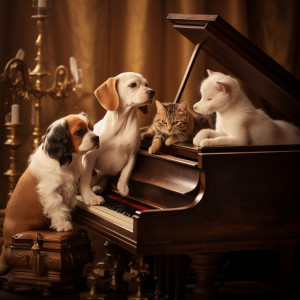อัลบัม Pets and Piano Keys: Melodic Harmony ศิลปิน Pet Care Music Therapy
