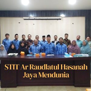 Listen to STIT Ar Raudlatul Hasanah Jaya Mendunia song with lyrics from Muhammad Yusuf Siregar