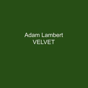 VELVET dari Adam Lambert