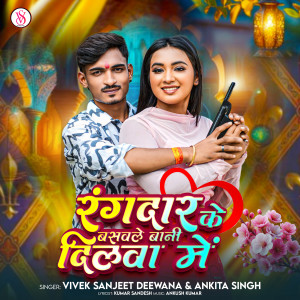 Listen to Rangdar Ke Baswale Bani Dilwa Me song with lyrics from Vivek Sanjeet Deewana