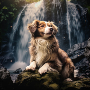Waterfall Harmony: Musical Bliss for Pet Companions