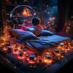 Binaural Sleep: Flame Night Harmonies