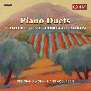 Hans Adolfsen的專輯Piano Duets by Liste, Honegger, Schaeuble, Martin