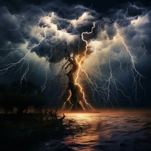 Sleep Through Thunder's Echo: Soft Storm Sounds