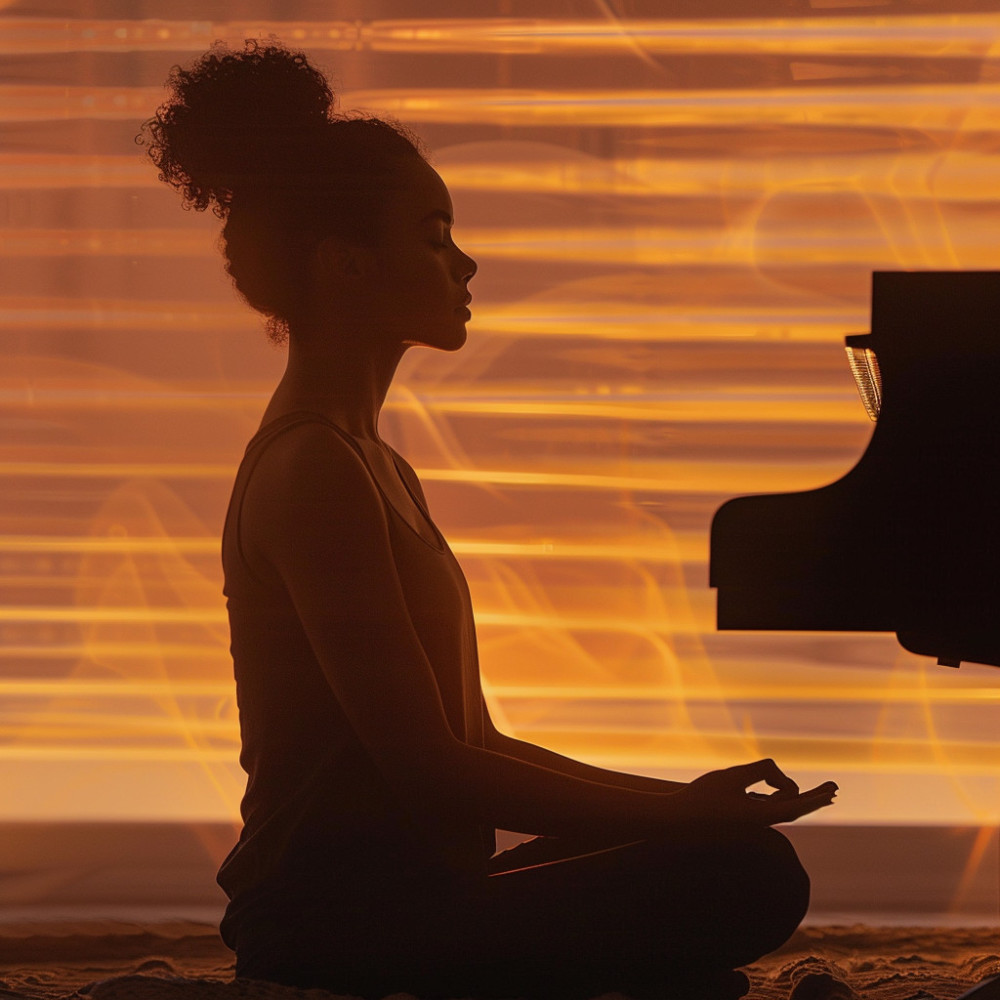 Armonía De Piano De Serenidad De Yoga