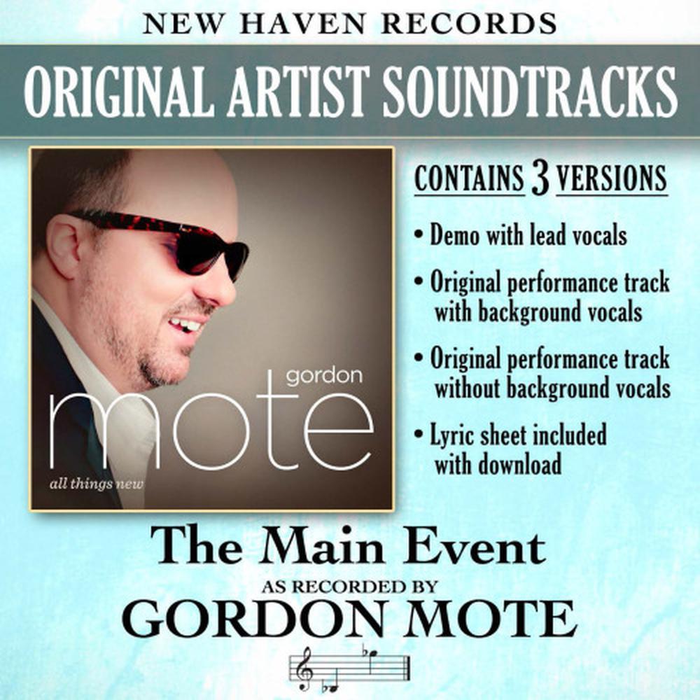 The Main Event (Performance Track Without Background Vocals)