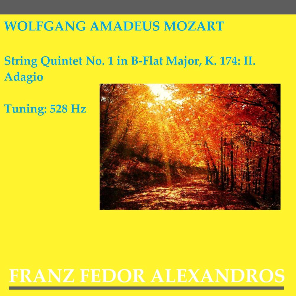 String Quintet No. 1 in B-Flat Major, K. 174: II. Adagio
