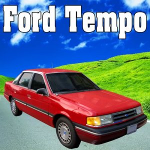 ดาวน์โหลดและฟังเพลง Ford Tempo Reverses up at a Medium Speed from Right, Stops, Idles & Shuts Off พร้อมเนื้อเพลงจาก Sound Ideas
