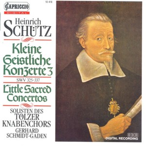 อัลบัม Schutz, H.: Kleiner Geistlichen Concerten, Part Ii ศิลปิน Gerhard Schmidt-Gaden