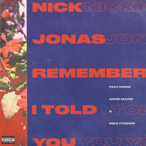 ดาวน์โหลดและฟังเพลง Remember I Told You (Explicit) พร้อมเนื้อเพลงจาก Nick Jonas