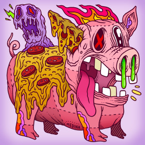 收聽Irmãos Panarotto的Porco-Pizza-Dinha (Remix)歌詞歌曲