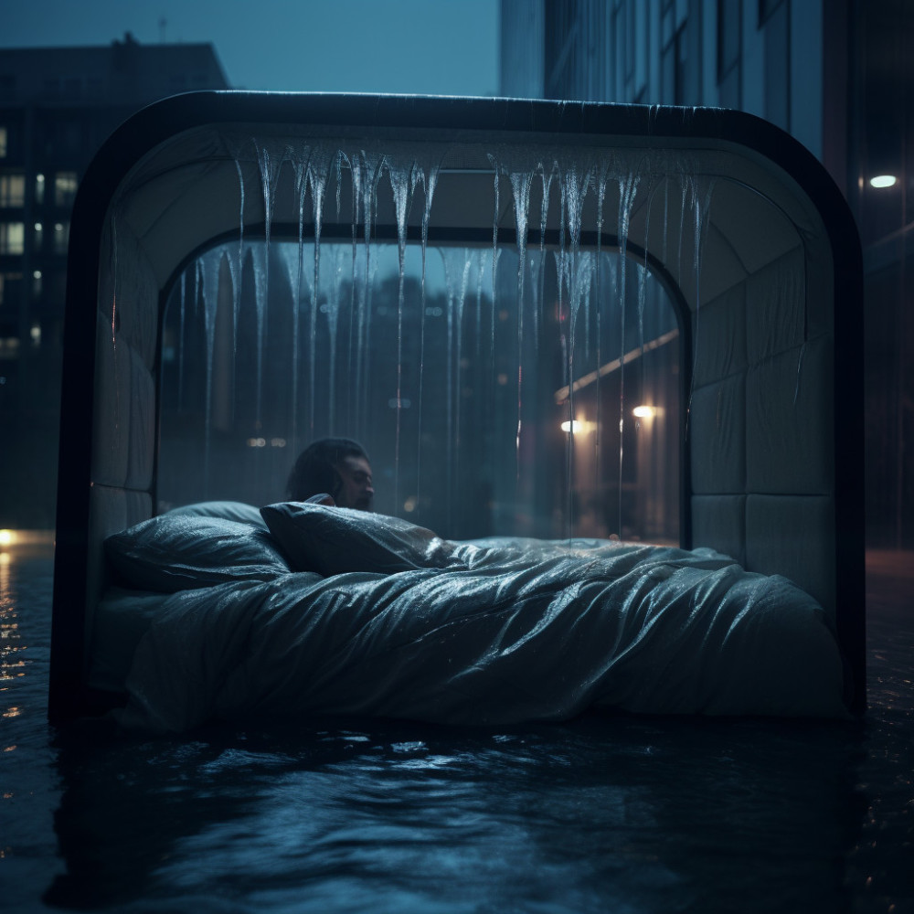 Rain Night Binaural Lullaby