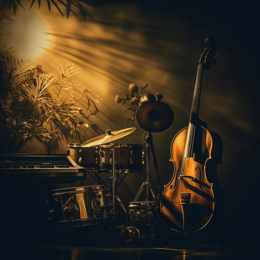 Night Jazz Music Wave