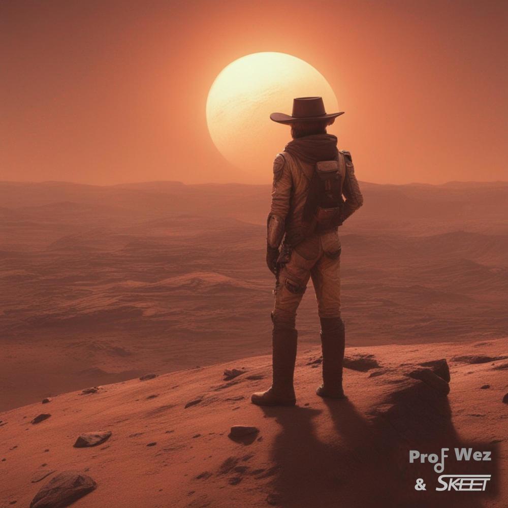 Sunset on Mars