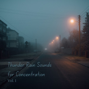 Thunderstorms的專輯Thunder Rain Sounds for Concentration Vol. 1