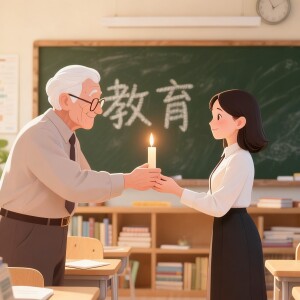 Listen to 教育薪火永不熄 (完整版) song with lyrics from 孟影