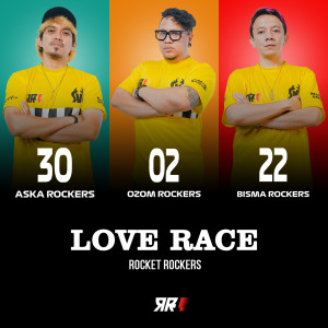Album Love Race from Rocket Rockers