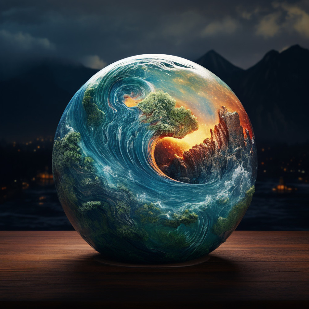 Harmonic Zen Rainfall