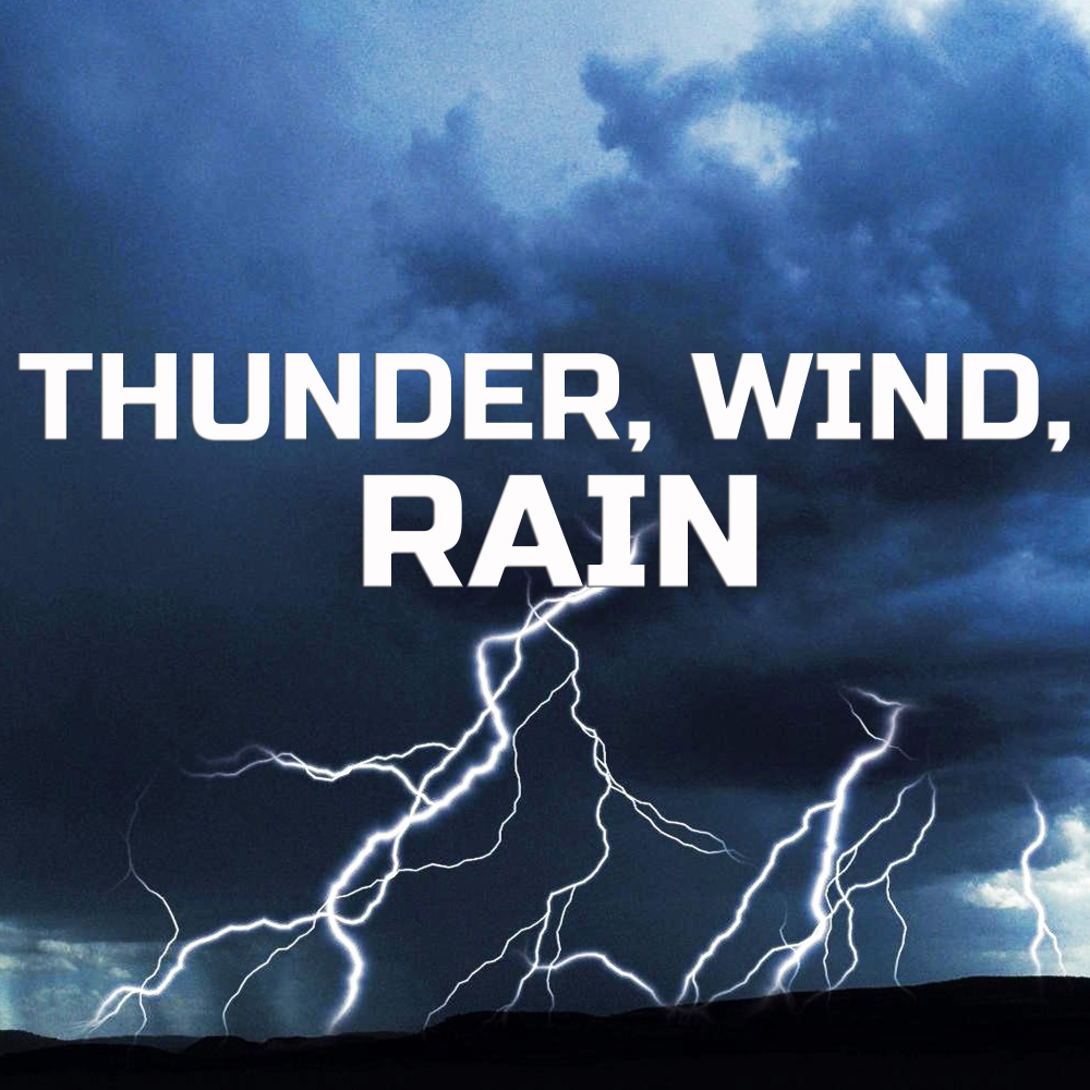 Thunder, Wind, Rain Nature Sounds