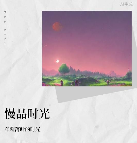 车踏落叶的时光