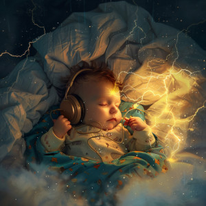 Sleeping Aid Music Lullabies的專輯Thunder's Cradle: Baby Sleep Melodies