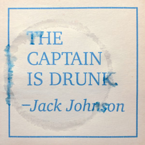 The Captain Is Drunk dari Jack Johnson